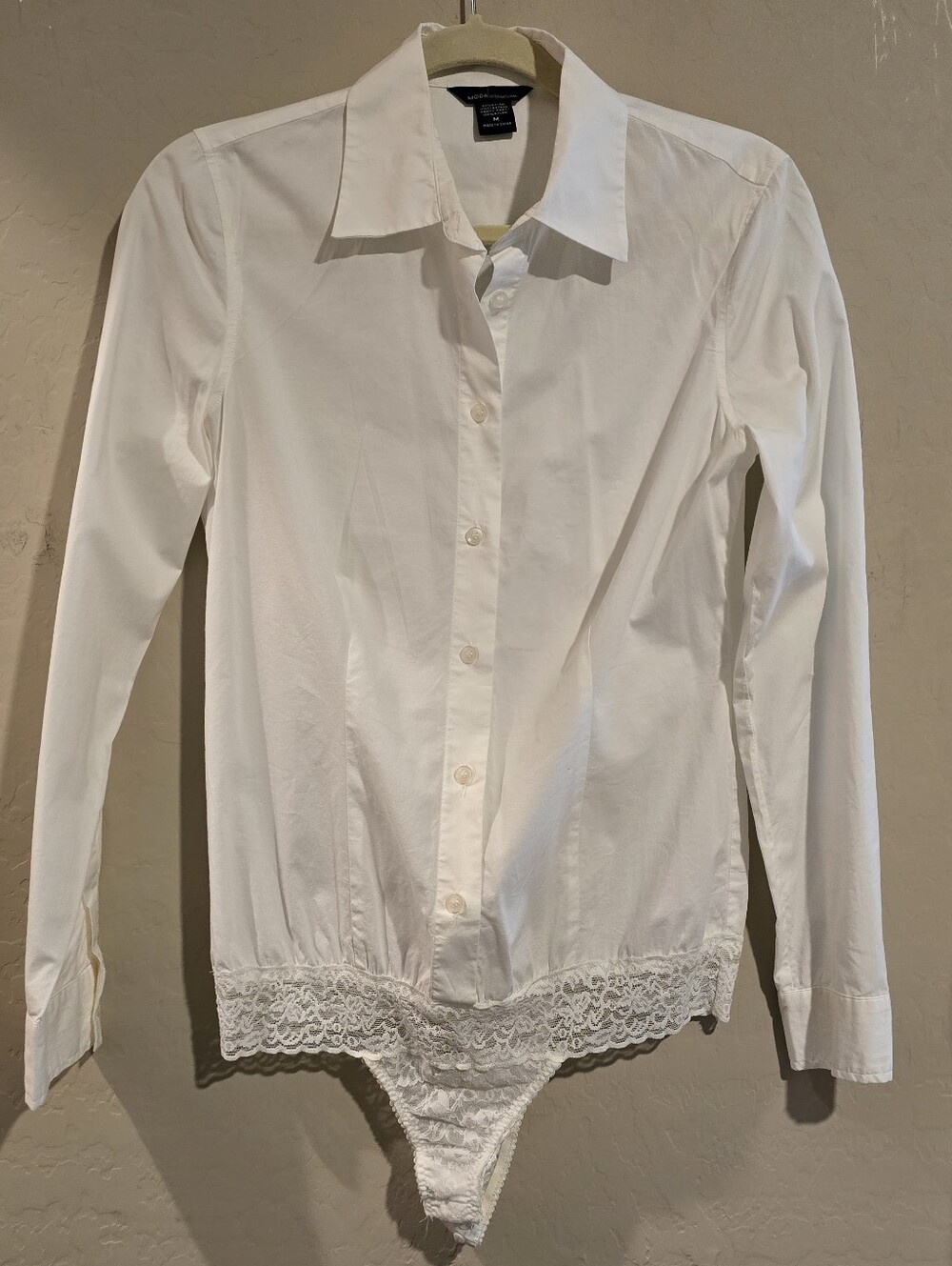 women's white blouse - Picture 3 of 7